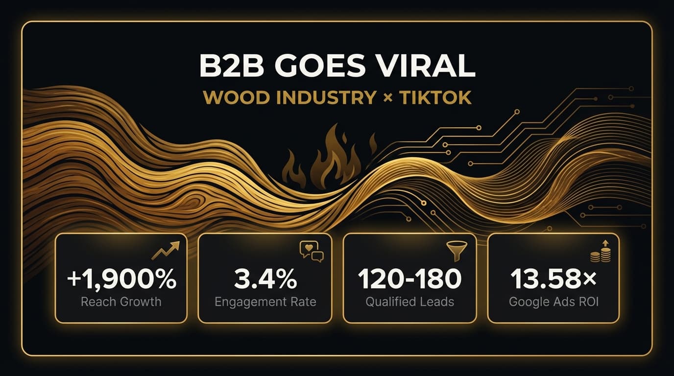 Taking a Traditional B2B Business Viral on TikTok in 6 Months